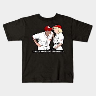 no cry in baseball Kids T-Shirt